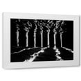thumbnail image 1 of Lee Peterson 32x24 White Modern Wood Framed Wall Art Titled - Pier Pilings IV, 1 of 5