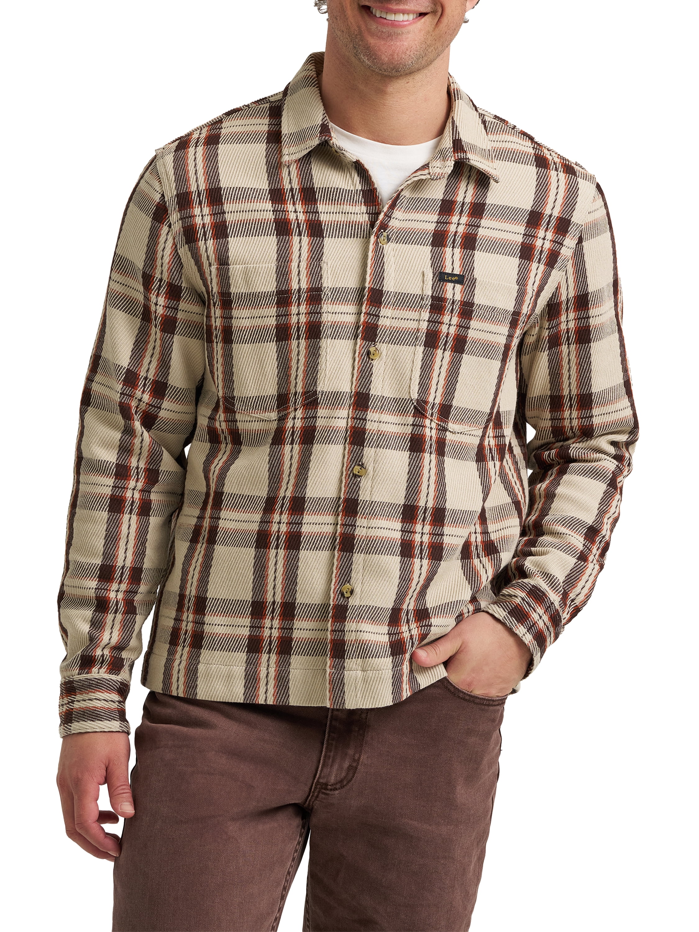 Lee® Men's Heritage Plaid Overshirt
