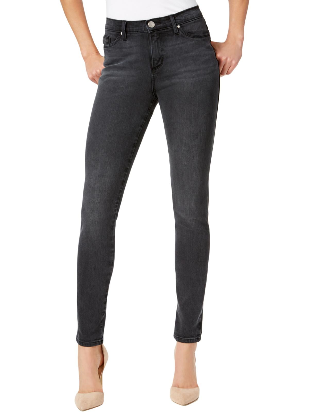 Lee Platinum Label Womens Petites Whisker Wash Modern Fit Skinny Jeans ...