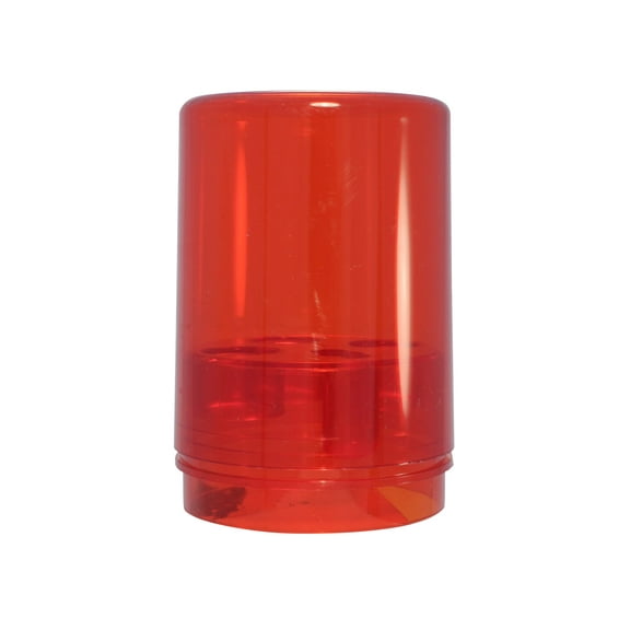 Lee Precision 3 Die Round Storage Box, Red