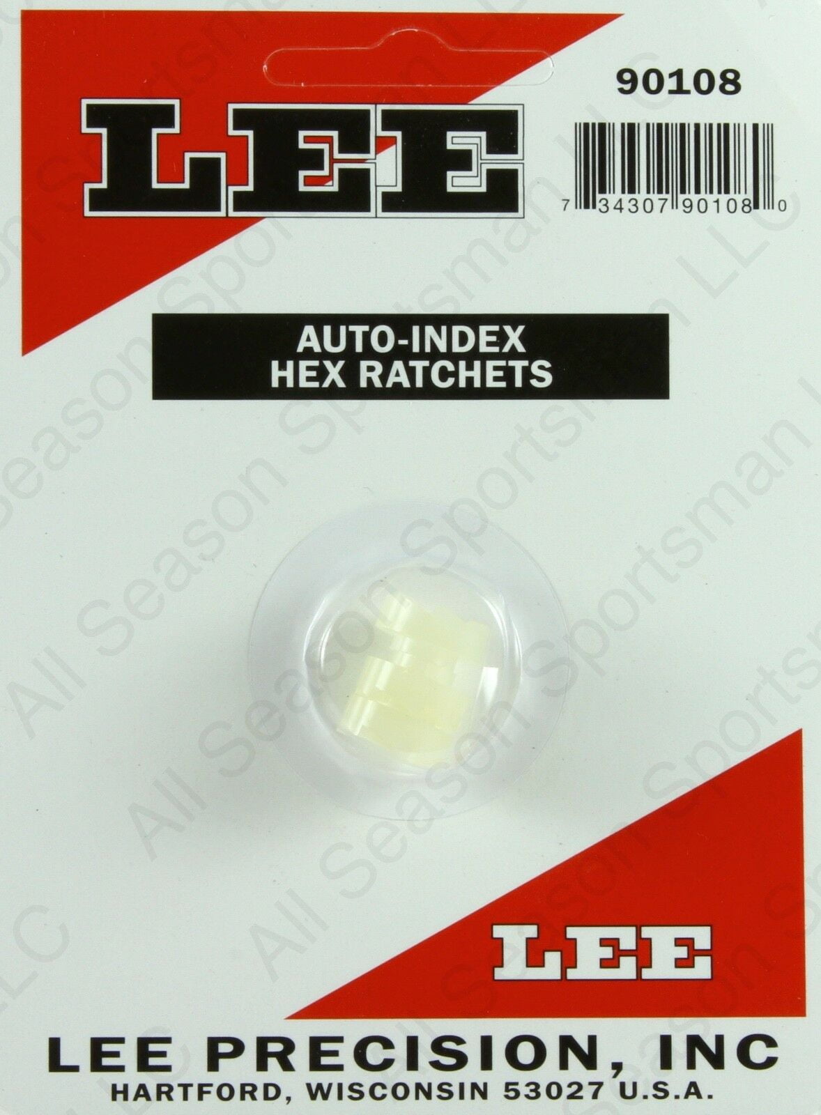 Lee Precision 3 Hole Turret Press, Pro 1000 Press Hex Ratchet, Package ...