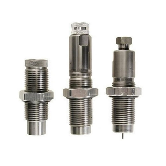 Lee Large Series 577 Snider Sizing, Powder Through Expanding, Bullet Seating 3 Die Set 1-1/4"-12 Thread