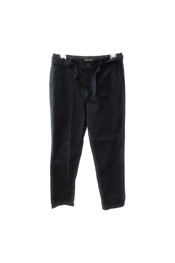 Regular Fit Straight Leg Utility Ankle Pant, Black, Medium 6