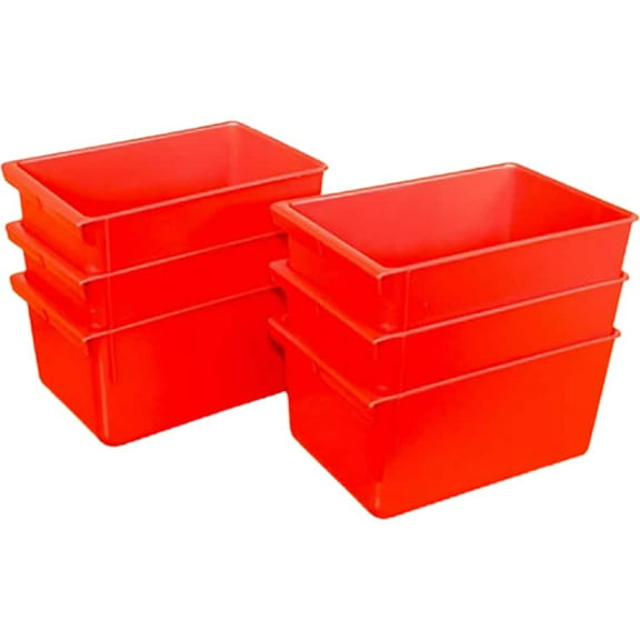 Lee Reloading Stand Closed Front Hanging Bins Polymer Red 6PK
