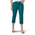 thumbnail image 1 of Lee Riders Women's Belted Cuffed Capri Jean, 1 of 6