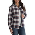 thumbnail image 1 of Lee Riders Women's Fleece Lined Flannel Shirt, 1 of 3