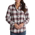 thumbnail image 1 of Lee Riders Women's Fleece Lined Flannel Shirt, 1 of 3