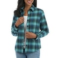thumbnail image 1 of Lee Riders Women's Fleece Lined Flannel Shirt, 1 of 3