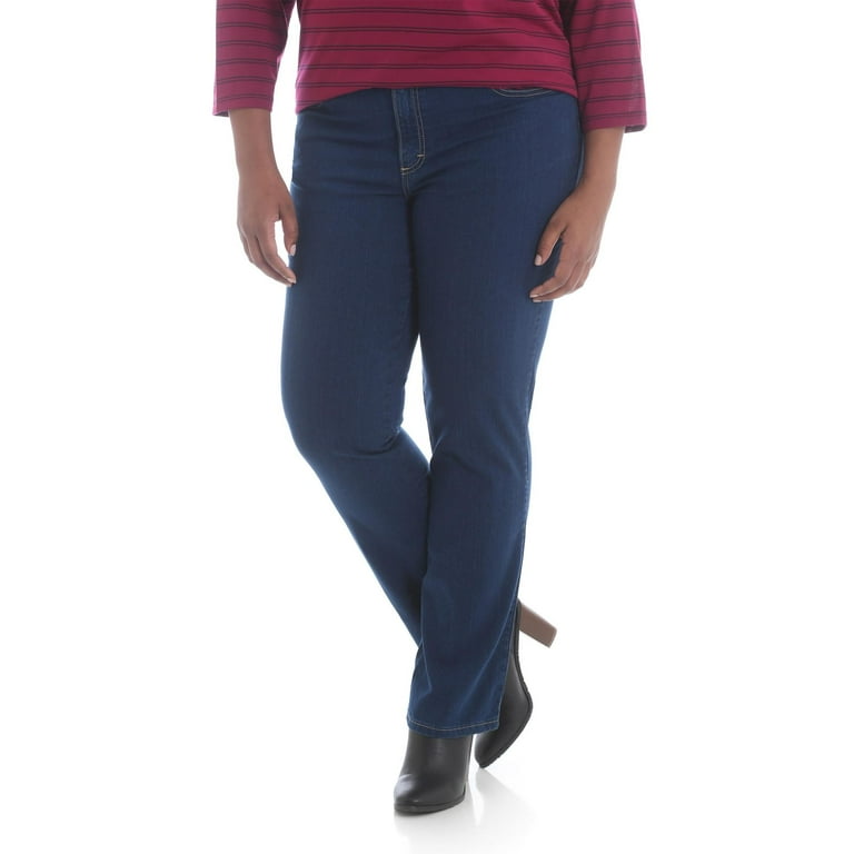 Lee Riders Women's Plus Simply Comfort Straight Leg Jean