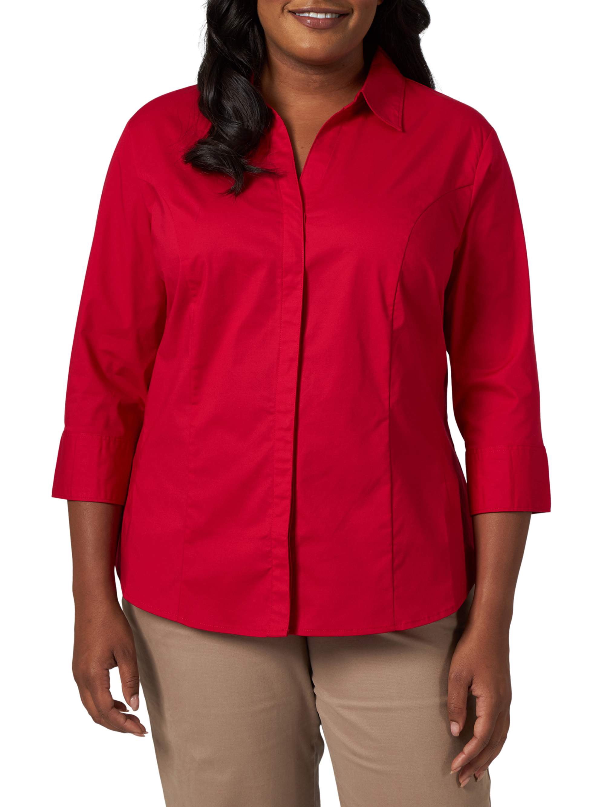 Lee Riders Women's ¾ Sleeve Classic Career Shirt main image 0
