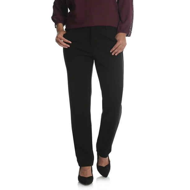 Lee Riders Women's Ponte Knit Comfort Waist Pant Walmart