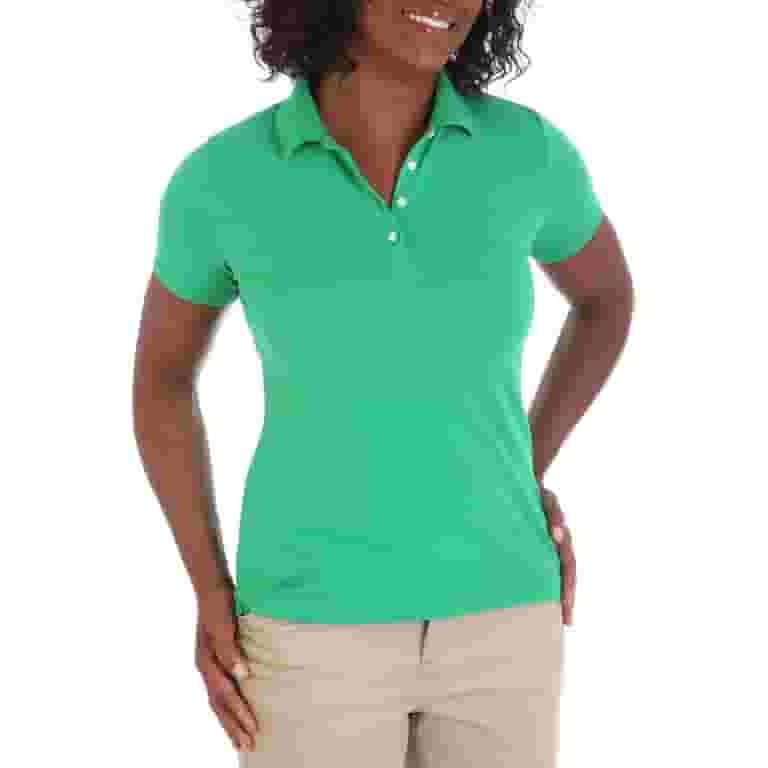 Lee Riders Women's Short Sleeve Knit Polo1