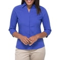 thumbnail image 1 of Lee Riders Women's ¾ Sleeve Classic Career Shirt, 1 of 2