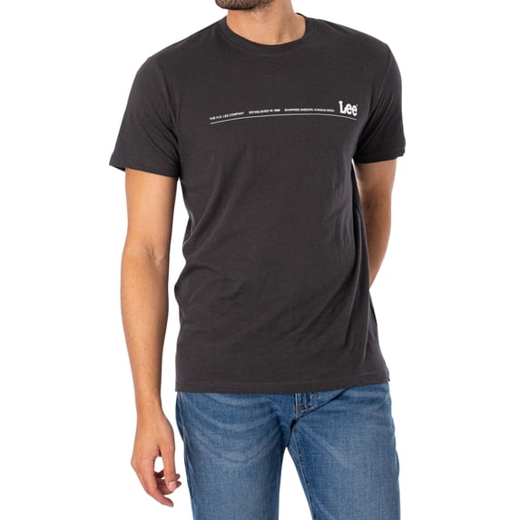 Lee Small Logo T-Shirt, Black