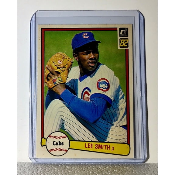 Lee Smith 1982 Donruss MLB #252 Baseball Card Chicago Cubs