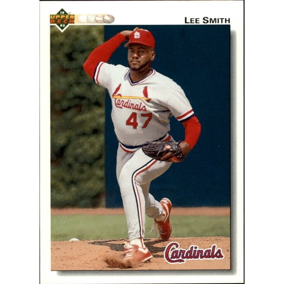Lee Smith 1992 Upper Deck MLB #376 Baseball Card St. Louis Cardinals