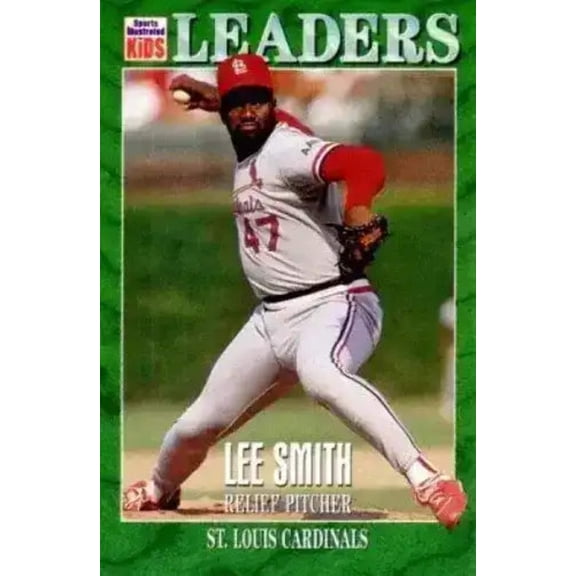 Lee Smith St. Louis Cardinals 1997 Sports Illustrated for Kids Leaders card