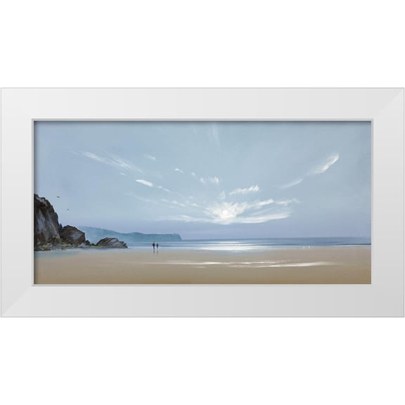 Lee, Spencer 14x9 White Modern Wood Framed Museum Art Print Titled - EBB TIDE II