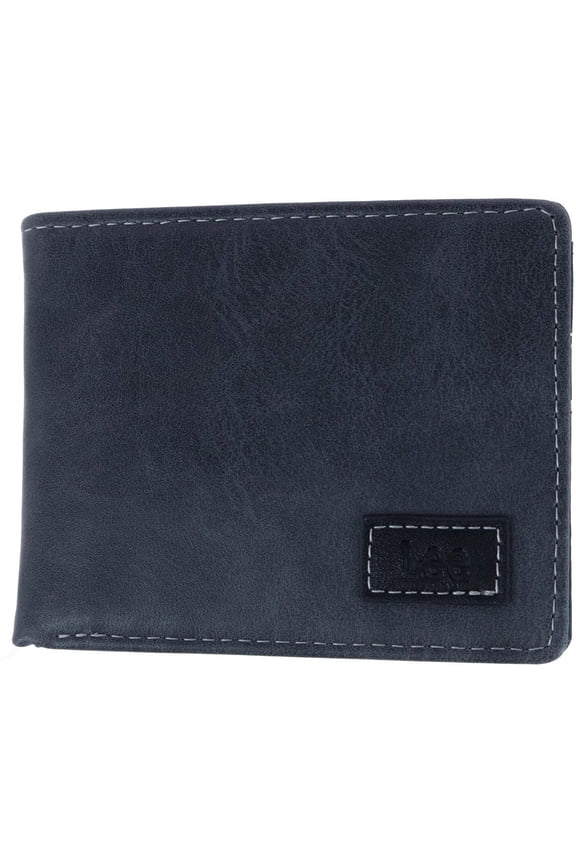 Tumbled Leather Bifold Wallet (Men)