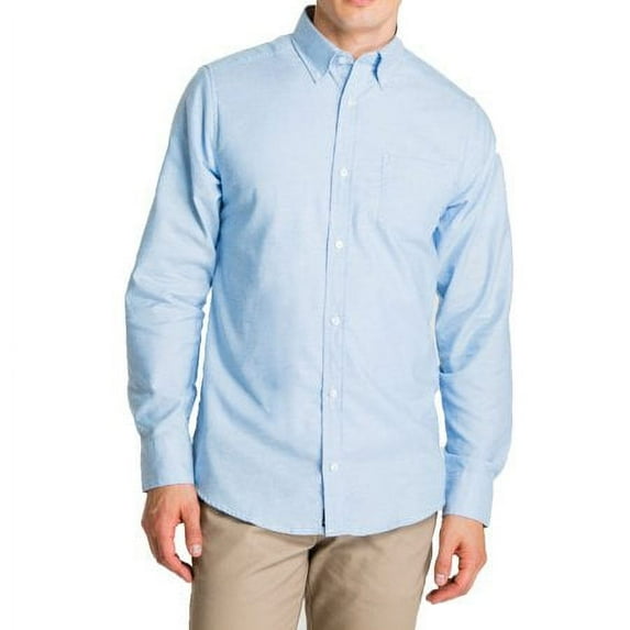 Lee Uniforms Mens Long Sleeve Oxford Slim Shirt