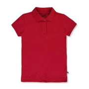 LEE Uniforms "Standard Fit" S/S Pique Polo (Junior Sizes S - 3XL) - red, m (Big Girls)