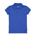 thumbnail image 1 of Lee Uniforms "Standard Fit" S/S Pique Polo (Junior Sizes S - 3XL) - royal blue, m (Big Girls), 1 of 2
