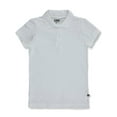 thumbnail image 1 of Lee Uniforms "Standard Fit" S/S Pique Polo (Junior Sizes S - 3XL) - white, l (Big Girls), 1 of 2