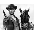 thumbnail image 1 of Lee Van Cleef with a revolver and horse Photo Print (8 x 10), 1 of 1