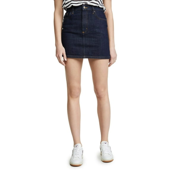 Lee Vintage Modern Women's Miniskirt, Retro Rinse, Blue, 26