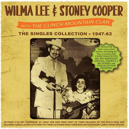 Lee,Wilma / Cooper,Stoney - Singles Collection 1947-62 - Music & Performance - CD