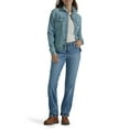 thumbnail image 1 of Lee® Women's Fleece Lined Straight Leg Jean, Available in Regular, Short, Long Inseams, 1 of 6