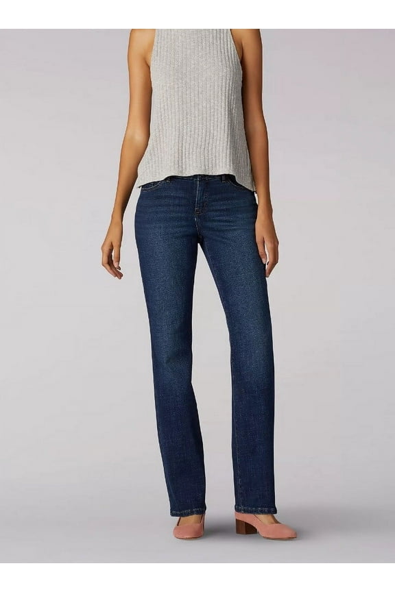 Women's Flex Motion Regular Fit Bootcut Jean, Royal Chakra, 12 Long