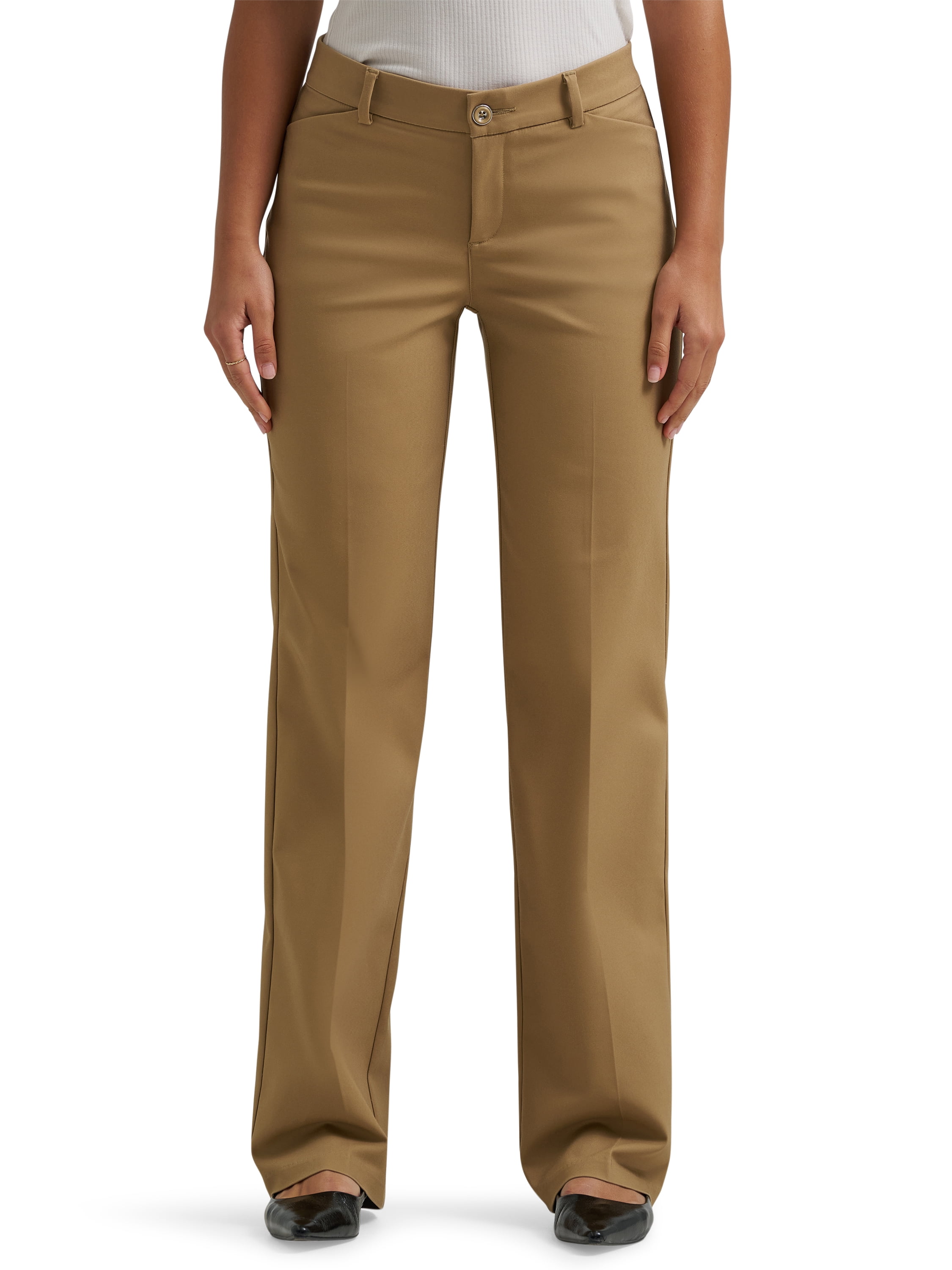 Lee Women's Flex Motion Regular Fit Trouser Pant, roasted chestnut, 16 price in Saudi Arabia | Amazon Saudi Arabia