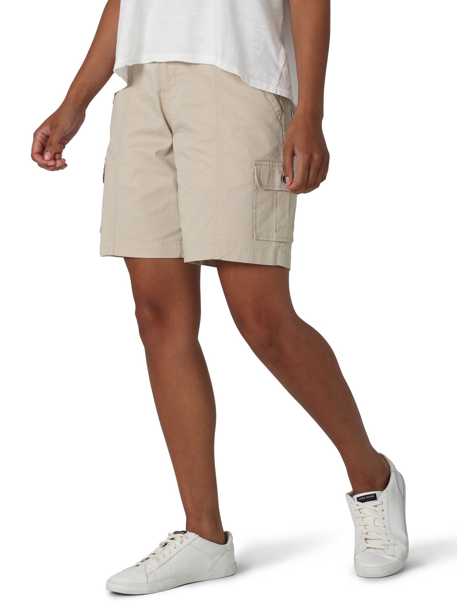 Lee Women's Flex-To-Go Relaxed Fit Cargo Bermuda Short - Walmart.com