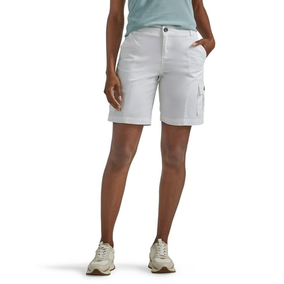 Lee Women's Flex-To-Go Relaxed Fit Cargo Bermuda Shorts, Sizes 2-18