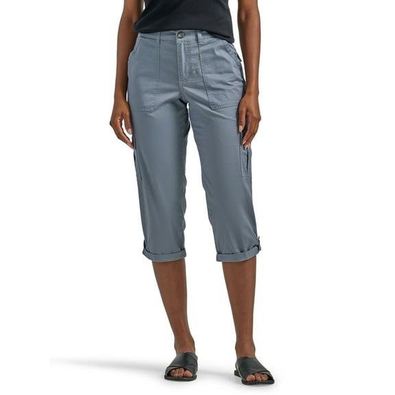 Lee Women's Flex to Go Mid Rise Capri Pants