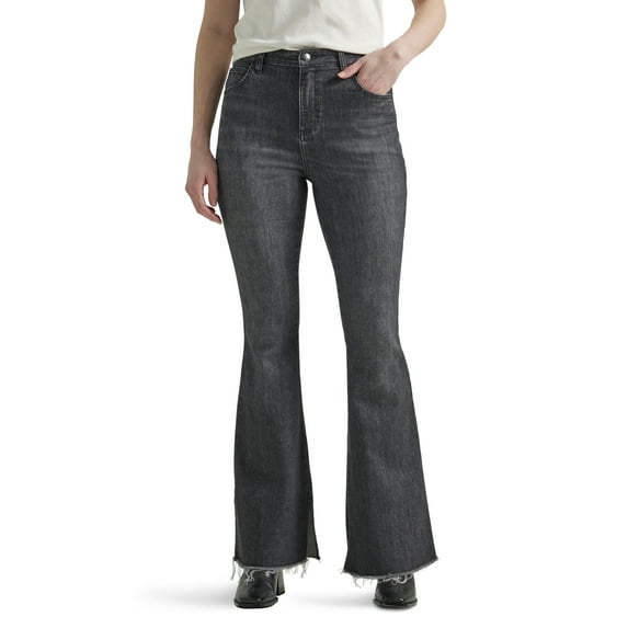 Lee® Women's Heritage High Rise Flare Jean with Raw Hem