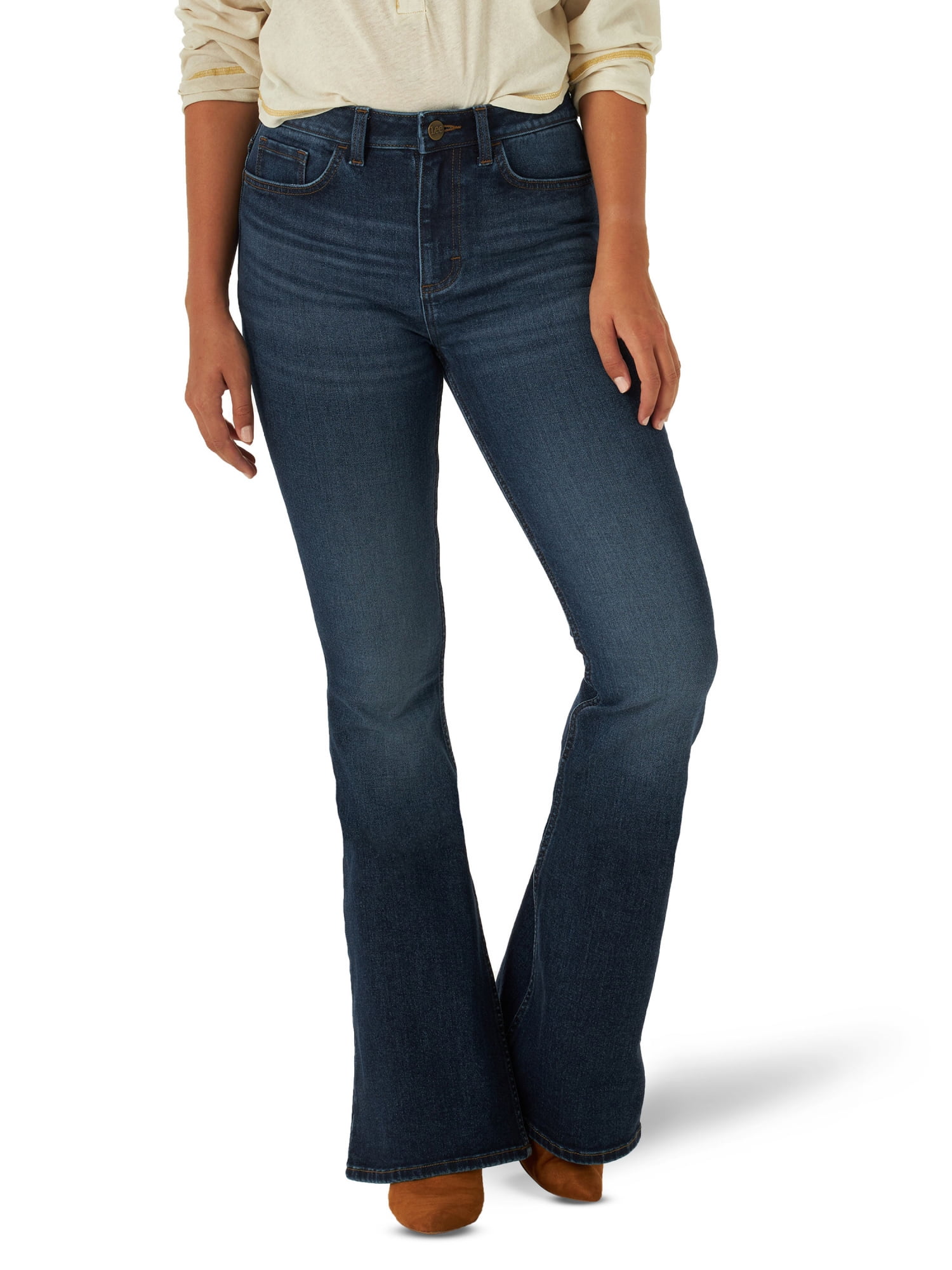 Lee Women's Heritage High Rise Flared Leg Jean