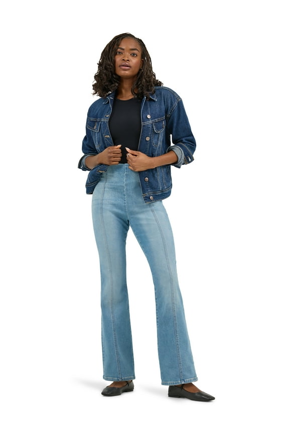 ® Women's Heritage High Rise Pull On Flare Jean, Sizes XS-2XL