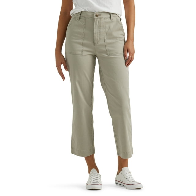 Lee Women's Heritage High Rise Utility Crop Pant