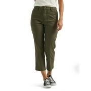 Lee Women's Heritage High Rise Utility Crop Pant