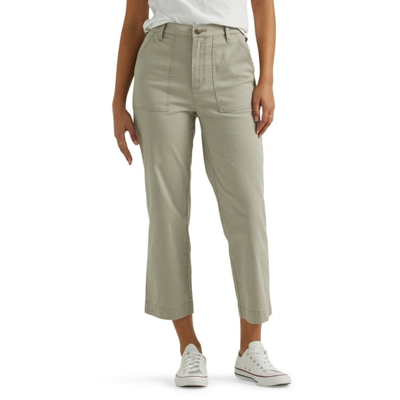 Lee Women's Heritage High Rise Utility Crop Pant