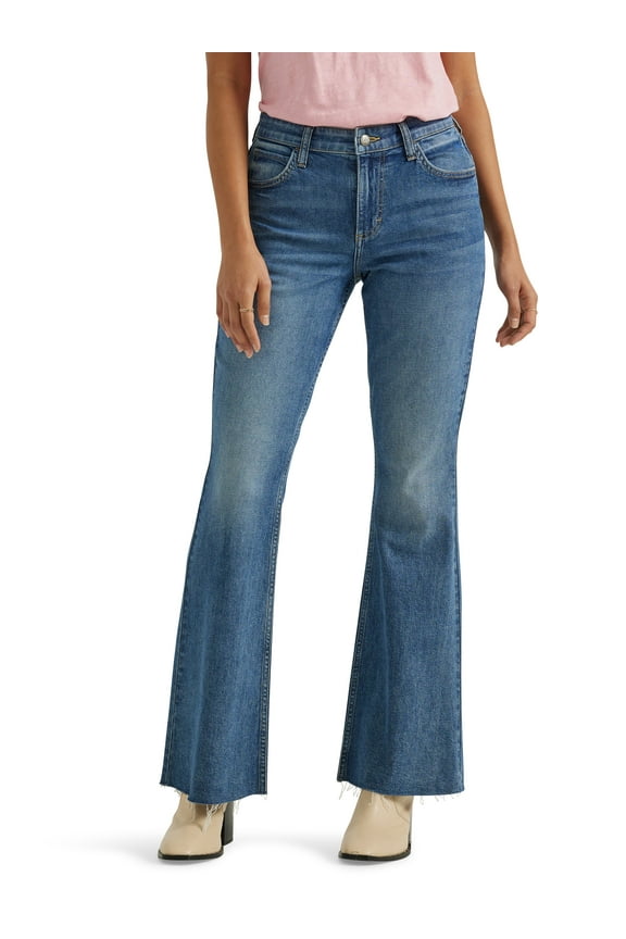 ® Women's Heritage Mid Rise Fitted Flare Jean