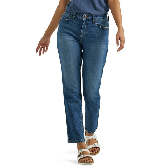 Lee® Women's Heritage Mid Rise Slim Straight Jean