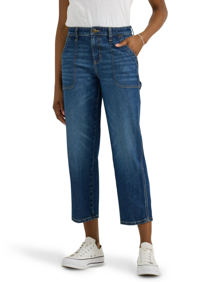 Lee® Women's Heritage Slim Straight Carpenter Crop Pant