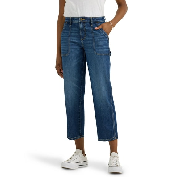 Lee® Women's Heritage Slim Straight Carpenter Crop Pant