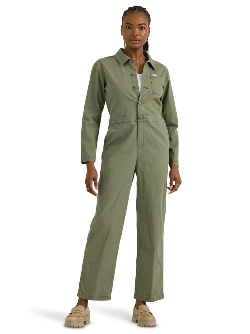 パンツ AURALEE WASHED CAVALRYTWILL JUMPSUIT 3 AURALEE - WASHED CAVALRY TWILL JUMPSUIT: VIOLA STELLA