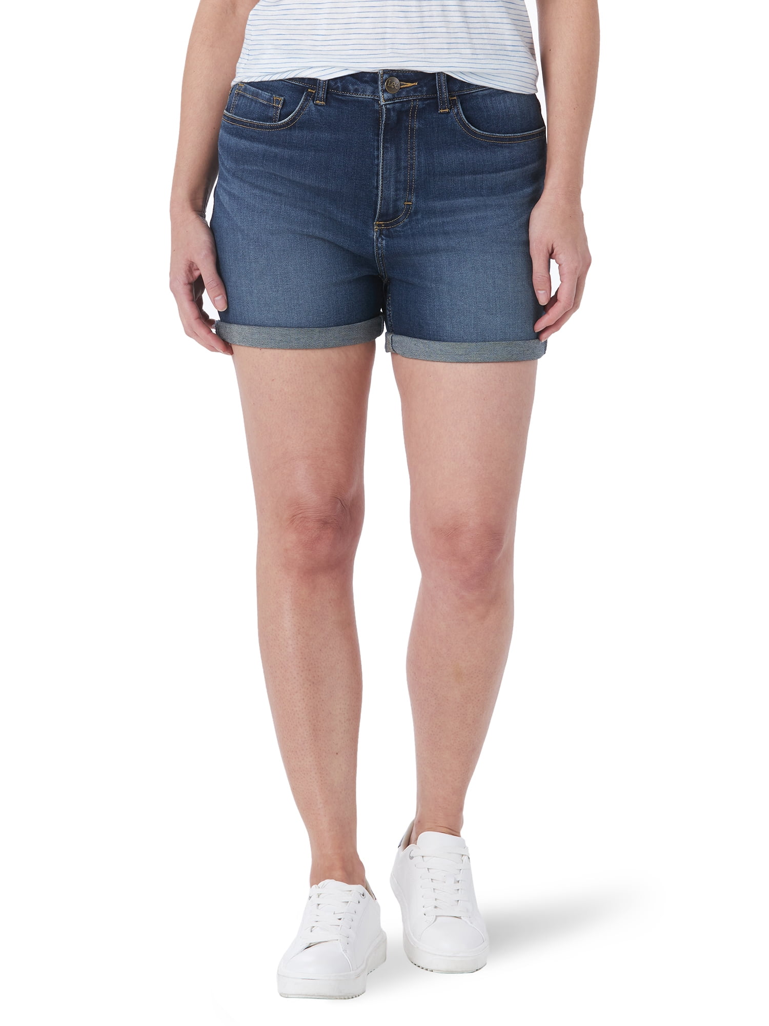 Lee Women's High Rise Heritage Slim Fit Short