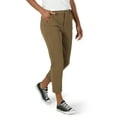 thumbnail image 1 of Lee Women's High Rise Straight Leg Cropped Knit Pants, 1 of 5