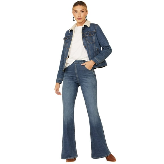 Lee Women's High Rise Super Flare Jeans - 3528524 25W x 34L